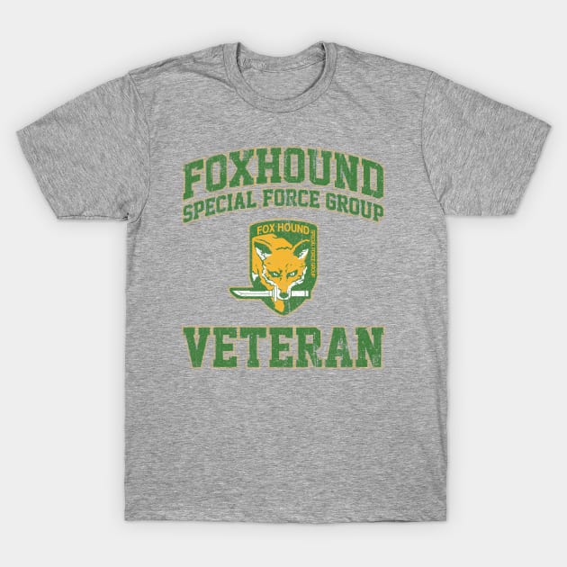 Foxhound Veteran (Variant) T-Shirt by huckblade